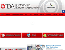 Tablet Screenshot of otda.com